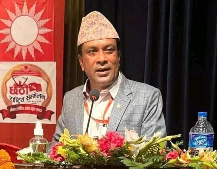 नेपाल उत्पीडित जातीय मुक्ति समाजको केन्द्रीय अध्यक्षमा पर्वतका मनोहर विश्वकर्मा निर्वाचित !