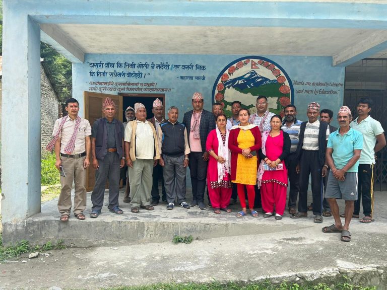 जलजला गाउँपालिकाद्धारा शैक्षिक सुधारको लागि विद्यालयहरुको अनुगमन