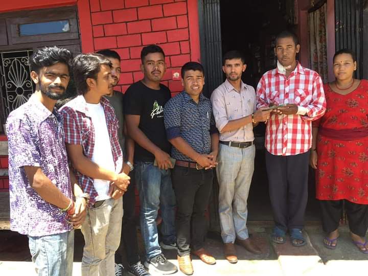 सक्सेसद्वारा चुवाका मृगौला पिडित सुकलाललाई आर्थिक सहयोग!