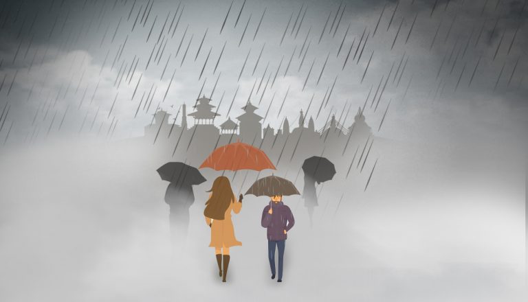 आज देशका धेरै ठाउँमा मेघगर्जन र चट्याङसहित पानी पर्ने सम्भावना