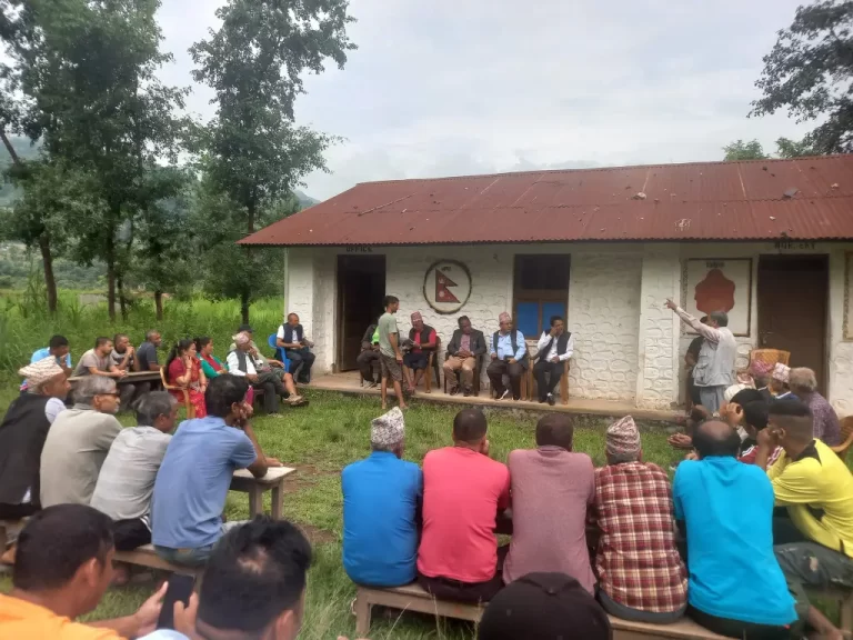 फलेवासमा ‘हाईटेन्सन’ लाईनको विषयमा सरोकारवाला र स्थानीयसँग छलफल
