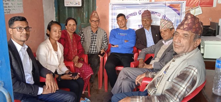समाजवादी प्रेस संगठन नेपाल पर्वतको बैठक सम्पन्न,चुनावी गतिविधि प्रसारमा जोड दिने !