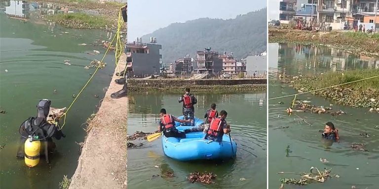 पोखराको खुँडेपोखरीमा डुबेर पर्वतका बालकको मृत्यु