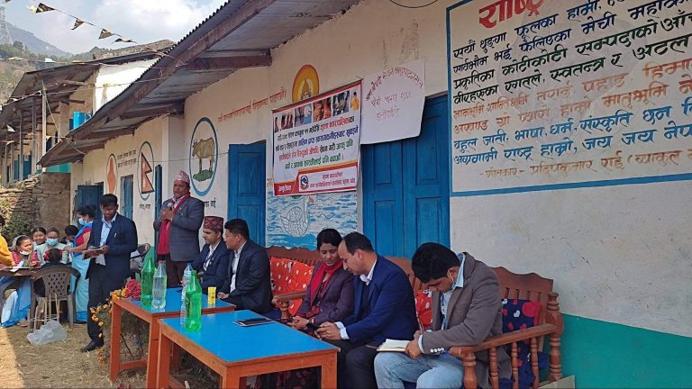 पर्वतमा हात्तीपाइले रोग विरुद्धको औषधि सेवन अभियान प्रभावकारी बनाइदै,कुश्माका २७ हजार बढीले औषधि खाए!