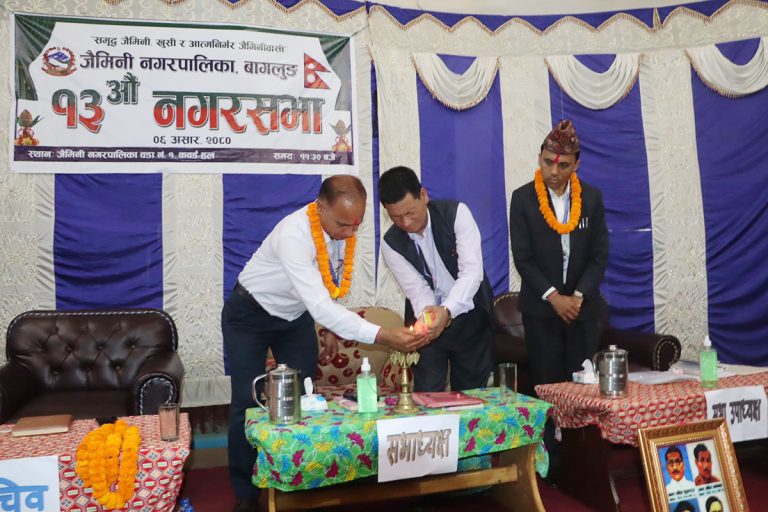 जैमिनीको नीति तथा कार्यक्रम: घरघरमा स्वास्थ्य सेवा, बालबालिकाको निःशुल्क बैंक खाता खोल्ने