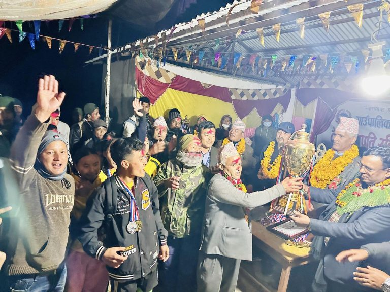 महाशिलामा तेस्रो राष्ट्रपति रनिङशिल्ड प्रतियोगिता सम्पन्न, शिल्ड बालारानी माबिले जित्यो