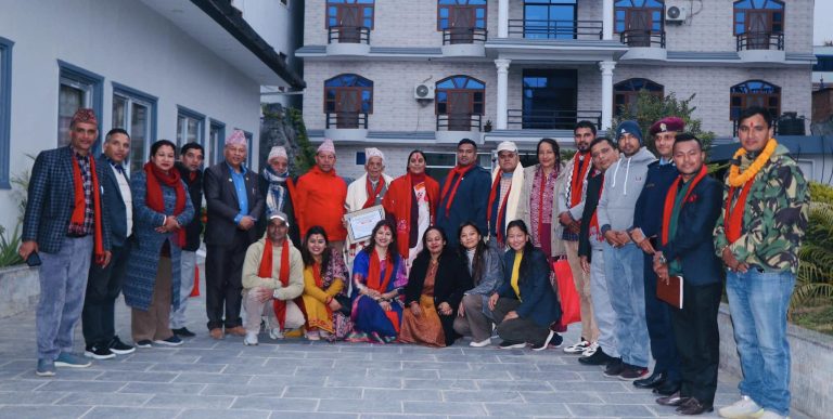 ७८ औं शहिद दिवसको अवसरमा पर्वतमा सम्मान तथा सहयोग हस्तान्तरण
