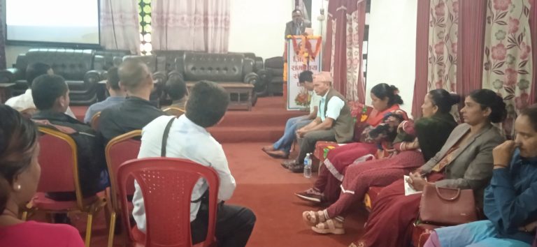 जिल्ला समन्वय समिति पर्वतद्वारा पत्रकारसँग समन्वय बैठक सम्पन्न