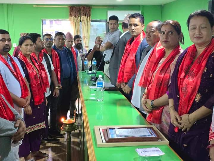 अधिकारीको अध्यक्षमा नेपाल उद्योग वाणिज्य महासंघ पर्वतको कार्यसमिति चयन