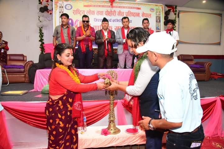 लोक तथा दोहोरी गीत प्रतिष्ठान पर्वतको २० औं वार्षिक साधारण सम्पन्न