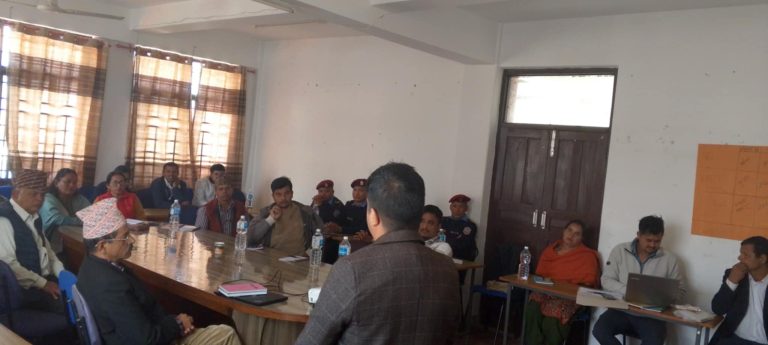 पर्वतमा एचआईभी एड्स सम्बन्धी लान्छना र भेदभाव सम्बन्धी अभिमूखीकरण सम्पन्न