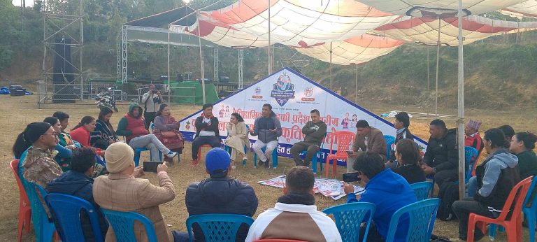 भोलिबाट कुश्मामा वृहत् खेलकुद तथा सांस्कृतिक महोत्सव हुँदै