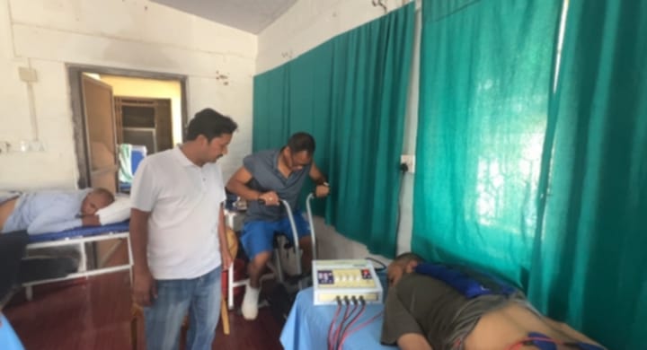 प्रदेश अस्पताल पर्वतमा फिजियोथेरापी सेवा प्रभावकारी बन्दै