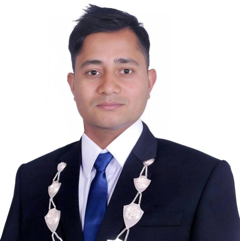 पर्वत जेसिजका अध्यक्ष पौडेललाई‘स्टार लोकल प्रेसिडेन्ट रिकग्नीसन अवार्डद्वारा सम्मान