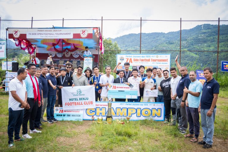होटल बेन्जुले जित्यो, पर्वत जेसिज फुटबल प्रतियोगिताको उपाधि