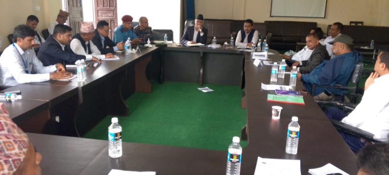 पर्वतका सरकारी कार्यालयको वार्षिक प्रगति समिक्षा तथा पत्रकारसँग अन्तरक्रिया