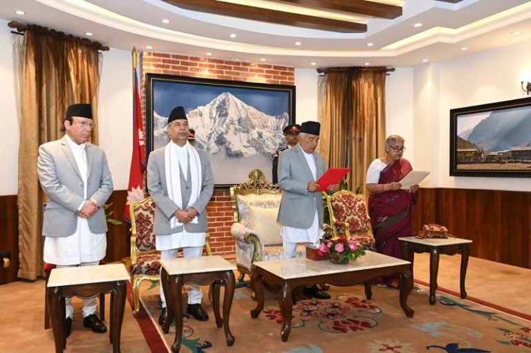 प्रतिनिधिसभा विघटन, फागुन २१ गते निर्वाचनको घोषणा