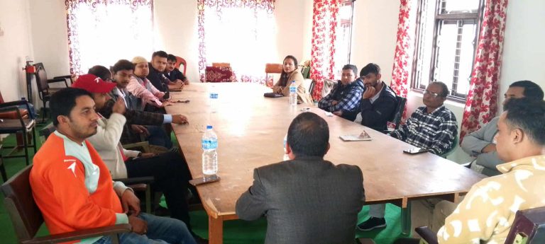 पत्रकार महासंघ पर्वत र युवा संजालबीच अन्तरक्रिया सम्पन्न