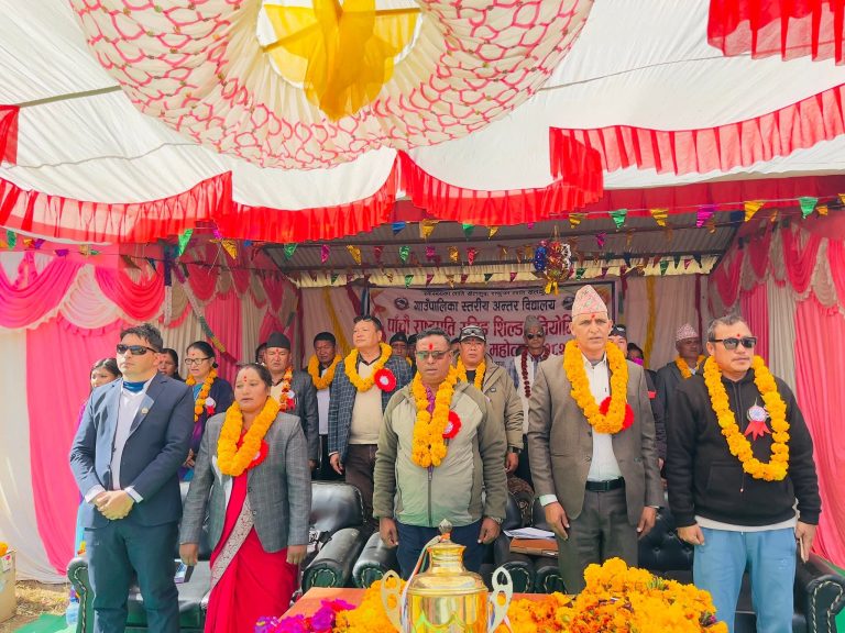 पर्वतको महाशिलामा पाँचौ राष्ट्रपति रनिङशिल्ड प्रतियोगिता सुरु