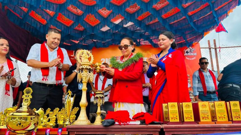 पर्वतमा दोस्रो जेसीज कप सुरु,प्रदेश मन्त्री गुरुङद्वारा उद्घाटन